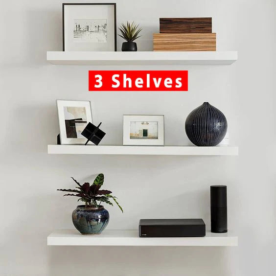 Decorative Intersecting Wall Shelf