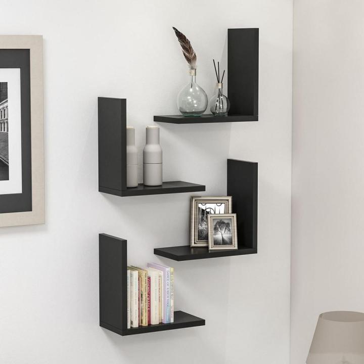 Vibe L-Shape Display Shelves