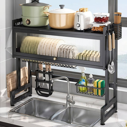 Kitchen Sink Cabinet Door Organizer Rack